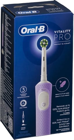 ⁨Szczoteczka elektryczna ORAL-B Vitality Pro D103 Fioletowy Fioletowo-biały (4210201426967)⁩ w sklepie Wasserman.eu