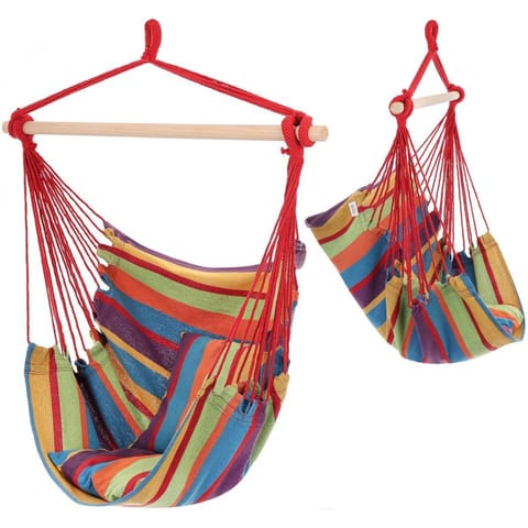 ⁨Hammock Brazilian armchair 100x100cm + 2 cushions 40x40cm 1021126⁩ at Wasserman.eu