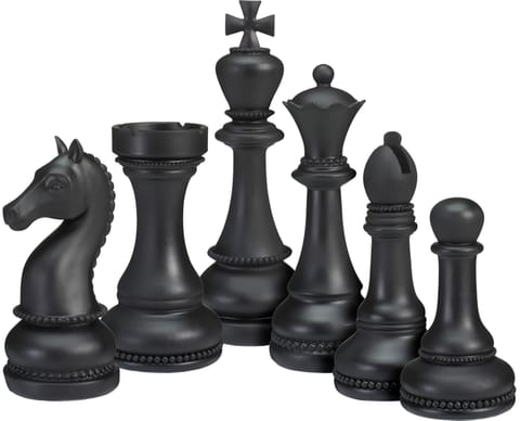 ⁨DEKORACJA SZACHY 6 ELEMENTÓW⁩ w sklepie Wasserman.eu