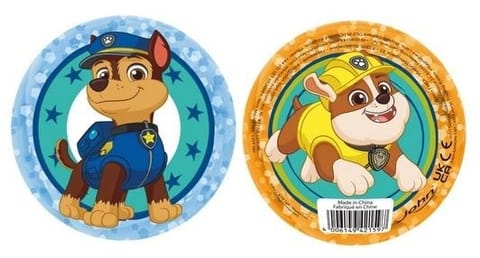 ⁨Piłka brokatowa Psi Patrol&Rubble⁩ w sklepie Wasserman.eu