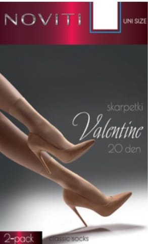 ⁨SKARPETY NOVITI SD002-W 20 DEN (kolor  cypria, rozmiar uniwersalny)⁩ w sklepie Wasserman.eu