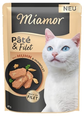 ⁨Miamor Pate & Filet Kurczak saszetka 85g⁩ w sklepie Wasserman.eu