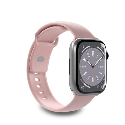 ⁨Pasek silikonowy do zegarka Apple Watch 38 40 41 mm Icon różowy - 2 szt.⁩ w sklepie Wasserman.eu