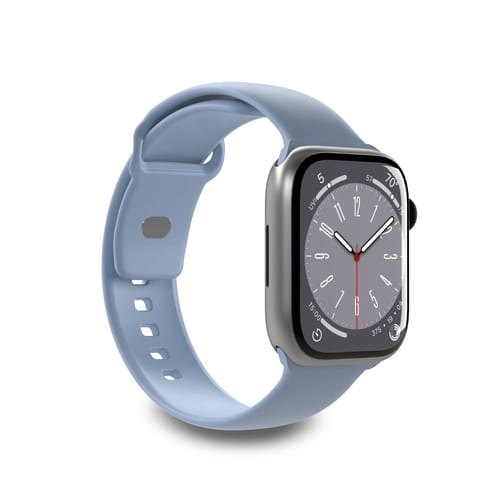 ⁨Pasek silikonowy do zegarka Apple Watch 38 40 41 mm Icon jasnoniebieski - 2 szt.⁩ w sklepie Wasserman.eu