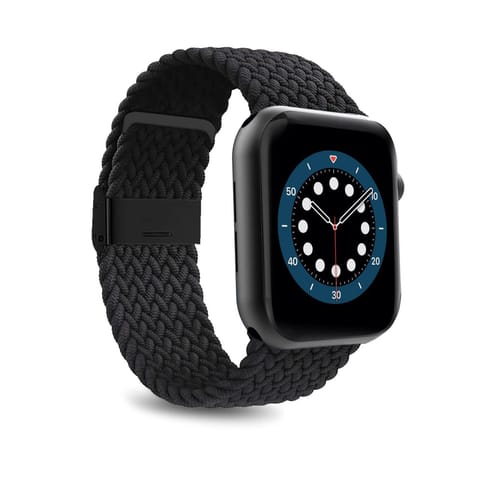 ⁨Puro Loop Band - Braided Apple Watch 42/44/45 mm (Black)⁩ at Wasserman.eu
