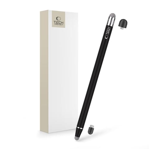 ⁨Rysik pasywny do tabletów smartfonów Touch Stylus - czarny⁩ w sklepie Wasserman.eu