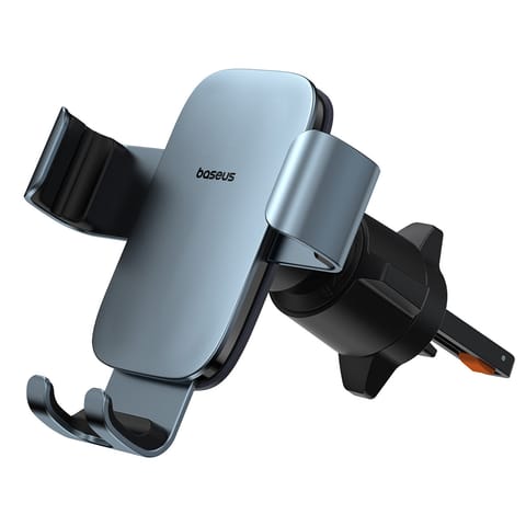⁨Uchwyt samochodowy grawitacyjny do telefonu na kratkę nawiewu - szary⁩ w sklepie Wasserman.eu