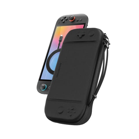 ⁨Etui ochronne futerał na Nintendo Switch 2 i akcesoria - czarne⁩ w sklepie Wasserman.eu