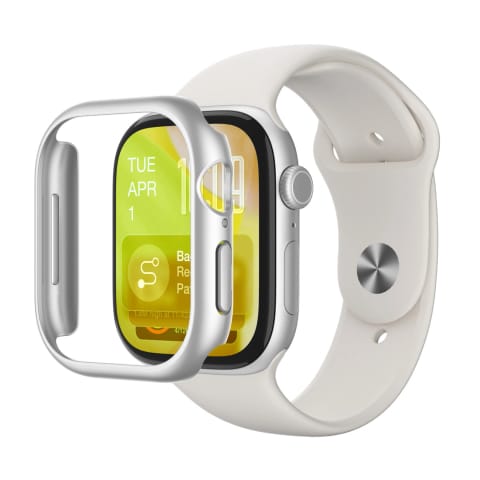 ⁨Etui ochronne na zegarek Apple Watch Series 11 46mm Minimal - srebrne⁩ w sklepie Wasserman.eu