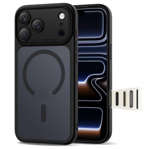 ⁨Etui ochronne case na iPhone 17 Pro Max Magpeak Magsafe CC - czarny mat⁩ w sklepie Wasserman.eu