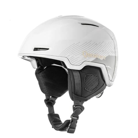 ⁨Kask narciarski snowboardowy z nausznikami rozmiar L - biały⁩ w sklepie Wasserman.eu