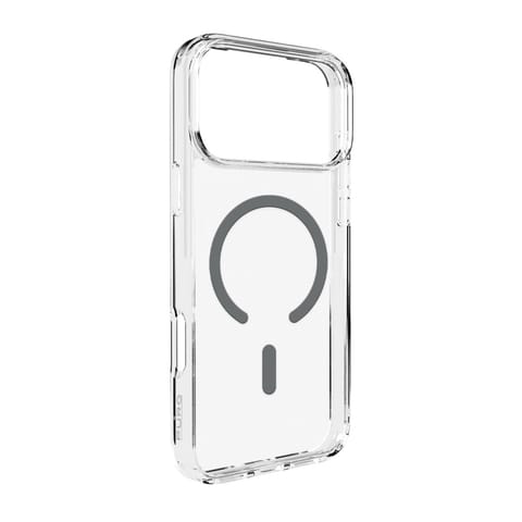 ⁨Etui pokrowiec case na iPhone 17 Pro Lite Mag MagSafe - przezroczyste szary pierścień⁩ w sklepie Wasserman.eu