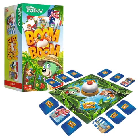 Gra zręcznościowa Boom Boom Rodzina Treflików Trefl 02822 w sklepie Wasserman.eu
