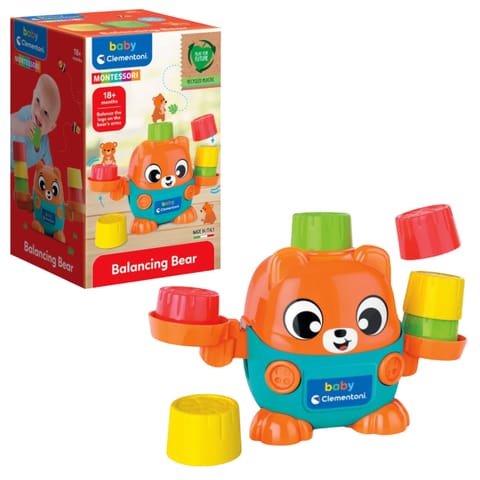 ⁨Waga Miś z Kubeczkami Clementoni 17576⁩ w sklepie Wasserman.eu