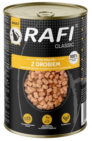 ⁨Rafi Kot Drób w sosie 415g⁩ w sklepie Wasserman.eu