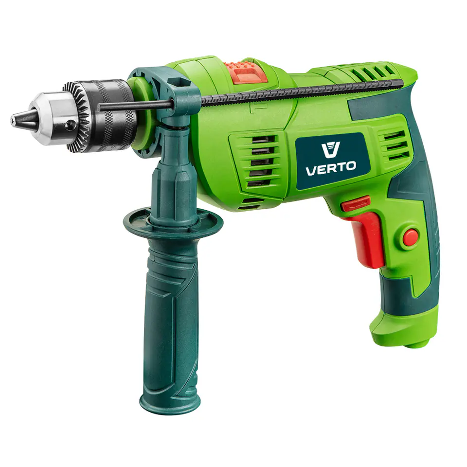 ⁨Impact drill 1050W, key holder 13 mm, rotation 0-3000 min-1, case + accessories⁩ at Wasserman.eu