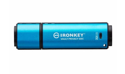 ⁨Pendrive 32GB IronKey Vault Privacy 50C AES-256 FIPS-197⁩ at Wasserman.eu