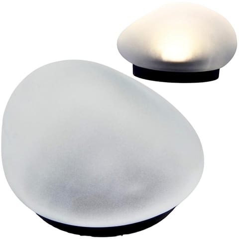 ⁨LAMPA SOLARNA KAMIEŃ 14X12.5X8.5/19CM⁩ w sklepie Wasserman.eu