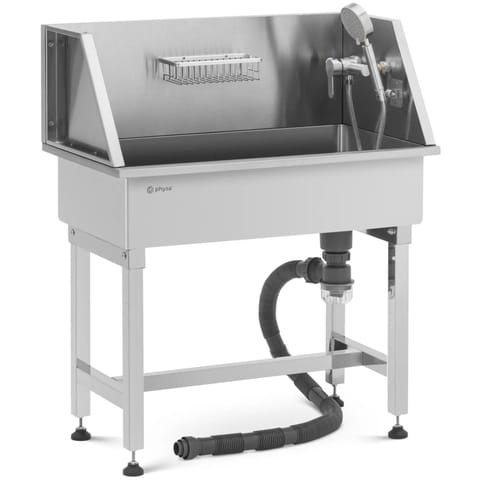 ⁨Wanna groomerska do kąpieli mycia psów zwierząt 85 x 48 x 118 cm⁩ w sklepie Wasserman.eu