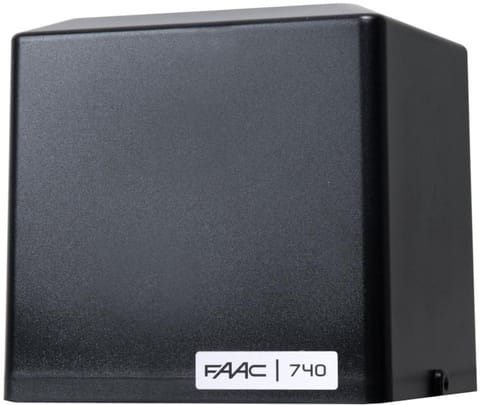 ⁨Obudowa górna do napędu FAAC 740C (czarna)⁩ w sklepie Wasserman.eu
