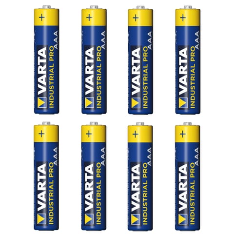 ⁨8x Bateria R-03 LR03 AAA alkaliczna Varta Industrial 4003⁩ w sklepie Wasserman.eu