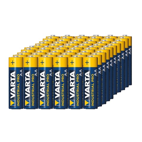 ⁨1x Bateria R-06 LR6 AA 1,5V alkaliczna Varta Industrial 4006, 60 szt⁩ w sklepie Wasserman.eu