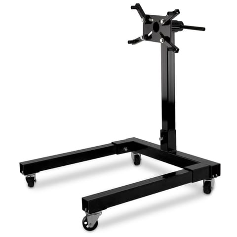 ⁨stojak do silnika 570 kg obrotowy uchwyt 8 pozycji mobilny na kółkach⁩ w sklepie Wasserman.eu