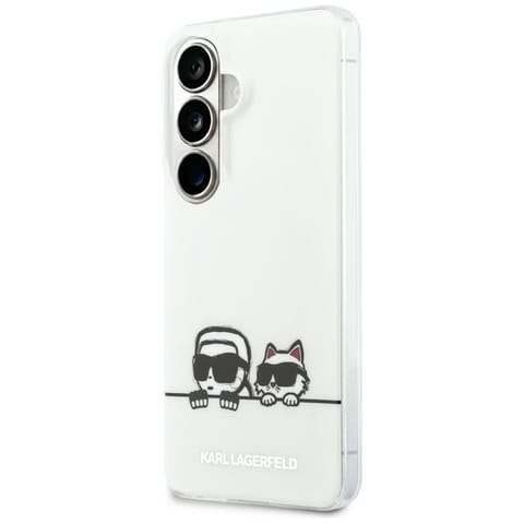 Karl Lagerfeld IML Peekaboo Karl & Choupette MagSafe - Etui Samsung Galaxy S26 (przezroczysty) w sklepie Wasserman.eu