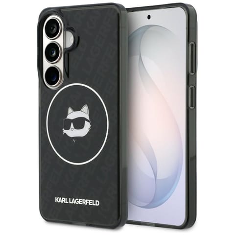 ⁨Karl Lagerfeld IML Repeated Choupette MagSafe - Etui Samsung Galaxy S26 (czarny)⁩ w sklepie Wasserman.eu