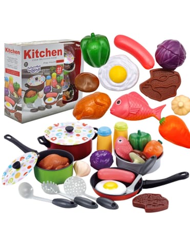 ⁨WOOPIE Zestaw XXL Kucharza Akcesoria Przybory Kuchenne 22 el.⁩ w sklepie Wasserman.eu