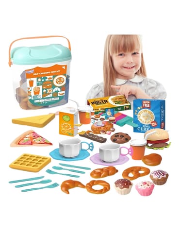 ⁨WOOPIE Zestaw Małego Cukiernika Słodycze i Desery w Wiaderku 40 el.⁩ w sklepie Wasserman.eu