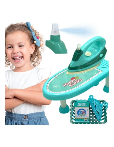 ⁨WOOPIE Zestaw do Prasowania 2w1 Deska Żelazko + Kosz na Pranie 6 el.⁩ w sklepie Wasserman.eu