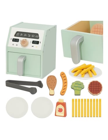 ⁨TOOKY TOY Drewniany Air Fryer Frytkownica Beztłuszczowa⁩ w sklepie Wasserman.eu