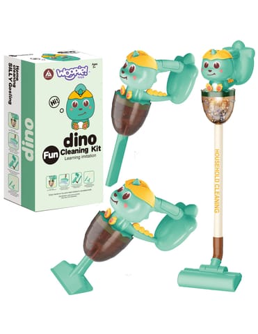 WOOPIE Interaktywny Odkurzacz Dino 3w1 Funkcja Ssania Światło Dźwięk w sklepie Wasserman.eu