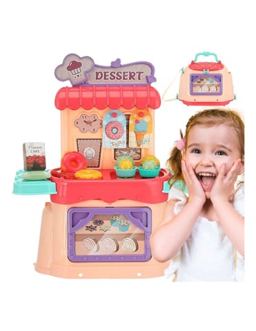 ⁨WOOPIE Cukiernia Lodziarnia Walizka 3w1 Torba 25 el.⁩ w sklepie Wasserman.eu