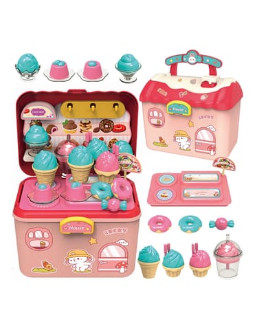 ⁨WOOPIE Lodziarnia 2w1 Walizka 16 el.⁩ w sklepie Wasserman.eu