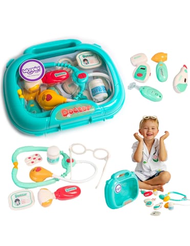 ⁨WOOPIE Zestaw Lekarski Mały Lekarza Doktor w Walizce Światło Dźwięk + Akc.⁩ w sklepie Wasserman.eu