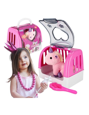 ⁨WOOPIE Transporter Domek dla Jednorożca Zestaw do Pielęgnacji⁩ w sklepie Wasserman.eu