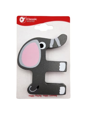 ⁨CLASSIC WORLD Drewniana Literka E⁩ w sklepie Wasserman.eu