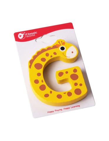 ⁨CLASSIC WORLD Drewniana Literka G⁩ w sklepie Wasserman.eu