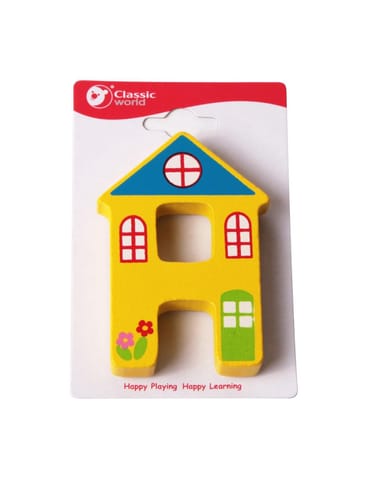 ⁨CLASSIC WORLD Drewniana Literka H⁩ w sklepie Wasserman.eu