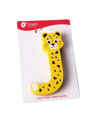 ⁨CLASSIC WORLD Drewniana Literka J⁩ w sklepie Wasserman.eu