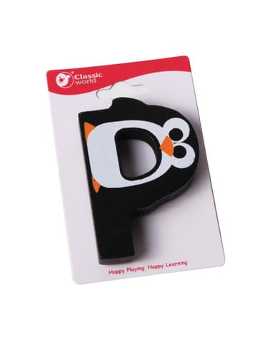 ⁨CLASSIC WORLD Drewniana Literka P⁩ w sklepie Wasserman.eu