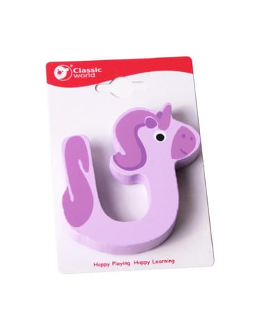 ⁨CLASSIC WORLD Drewniana Literka U⁩ w sklepie Wasserman.eu