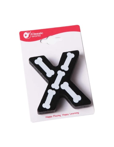⁨CLASSIC WORLD Drewniana Literka X⁩ w sklepie Wasserman.eu
