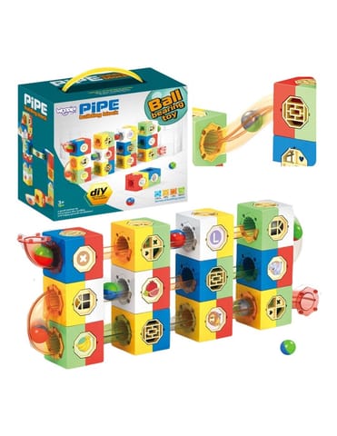 ⁨WOOPIE Tor Kulkowy Kulodrom Zestaw Konstrukcyjny Klocki 3D⁩ w sklepie Wasserman.eu