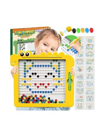 ⁨WOOPIE Tablica Magnetyczna dla Dzieci Montessori MagPad Dinozaur⁩ w sklepie Wasserman.eu