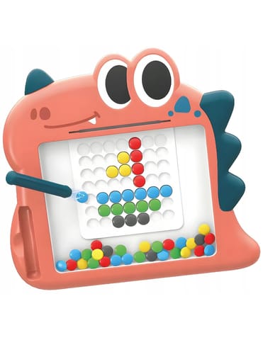 ⁨WOOPIE Tablica Magnetyczna dla Dzieci Montessori MagPad Dinozaur⁩ w sklepie Wasserman.eu