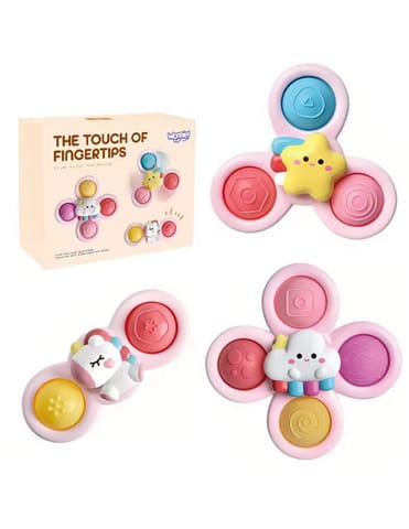 ⁨WOOPIE BABY Kosmiczny Spinner Pop-it  Zabawka Sensoryczna  Wymienne 3 szt Różowy.⁩ w sklepie Wasserman.eu