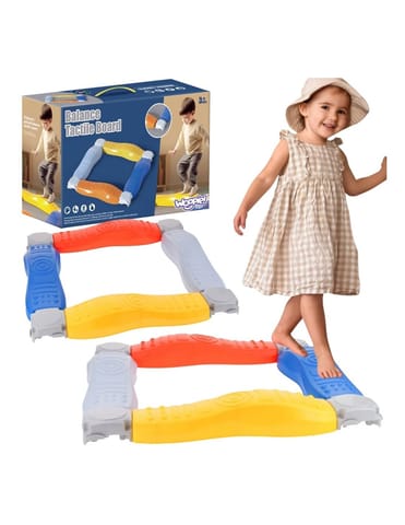 ⁨WOOPIE Równoważnia Modułowa Tor Ścieżka Sensoryczna Kwadrat⁩ w sklepie Wasserman.eu